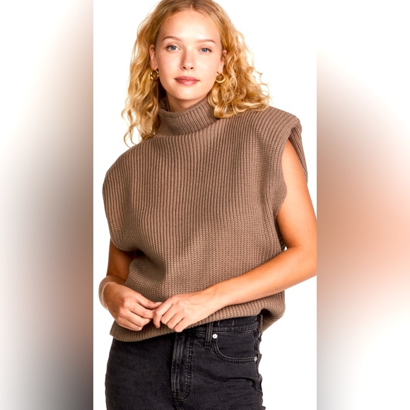 En Saison Sweater Pullover with shoulder pads Size: XS - Picture 1 of 10